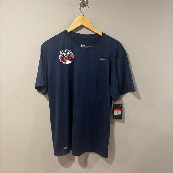 Brock University Tennis Nike Dry Fit Athletic T-Shirt - Picture 1 of 9